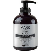 Maschera per capelli Color Steel Black 1.0 300ml - Design Look - 1