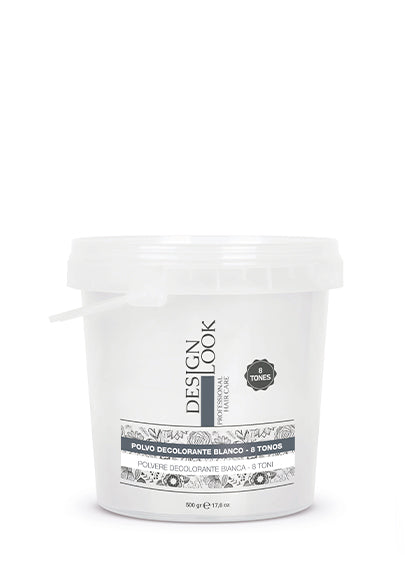Decolorante in polvere bianco - 8 tonalità - Design Look - 1