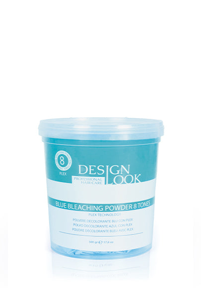 Polvere Decolorante Blu Plex - 8 Tonalità 500gr - Design Look - 1