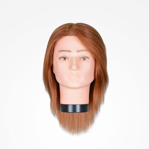 Manichino Uomo Testa Alzata Marrone 18cm - Bifull - 1