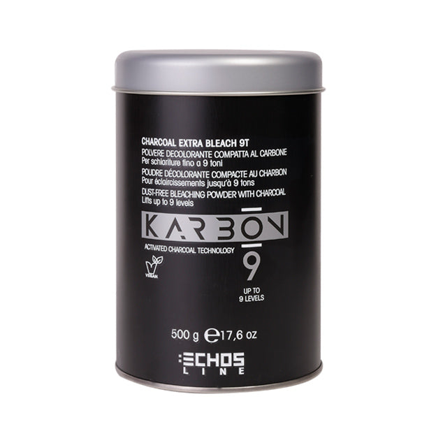 Decolorazione 9 Tonalità Carbonio Karbon9 500gr - Echosline - 1