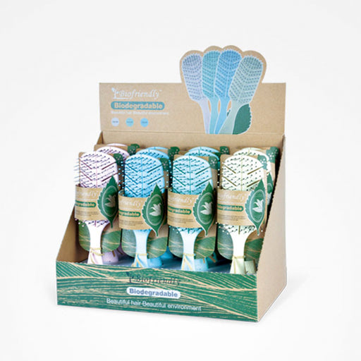 Espositore Spazzole Scheletro Biodegradabili Biofriendly 12 Unità - Bifull - 1