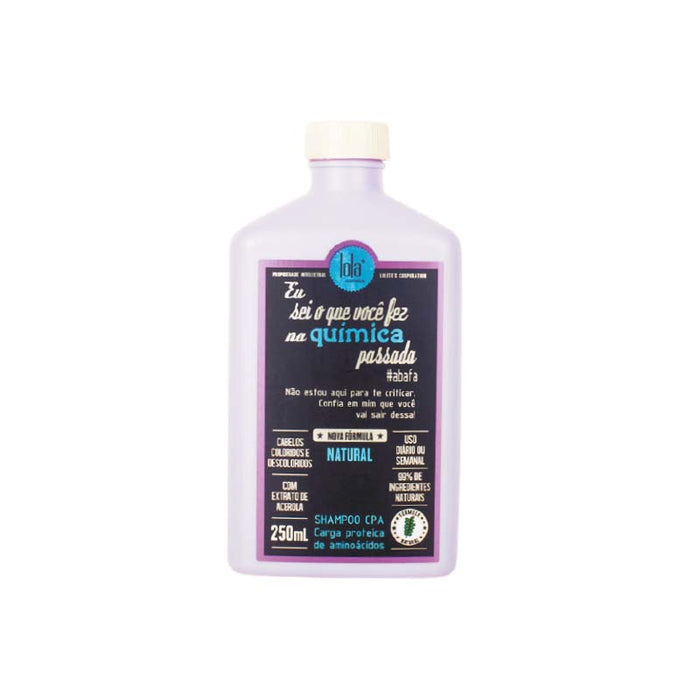 Shampoo I Know What You Did In Chemistry Past 250 ml - Lola Cosmetics - 1