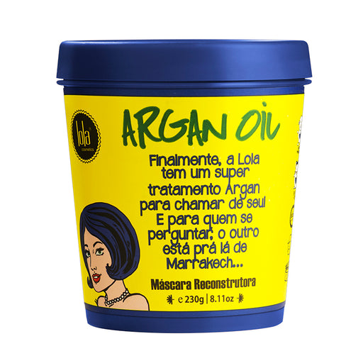 Maschera Ricostruente all&#39;Olio di Argan 230 G - Lola Cosmetics - 1