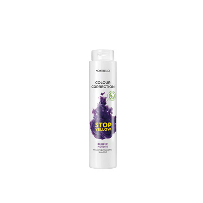Shampoo Colour Correction Stop Giallo Pigmenti Viola 300ml - Montibel·lo - 1