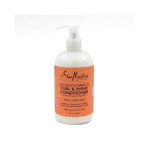 Balsamo Curl &amp; Shine - Cocco e Ibisco 384 ml - Shea Moisture - 1