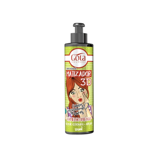 Condizionatore Riflessanti 3D - Rosso Intenso - 120ml - Gota Dourada - 1