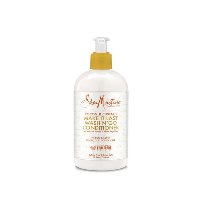 Make It Last Wash N&#39; Go Conditioner - Crema pasticcera al cocco 384ml - Shea Moisture - 1