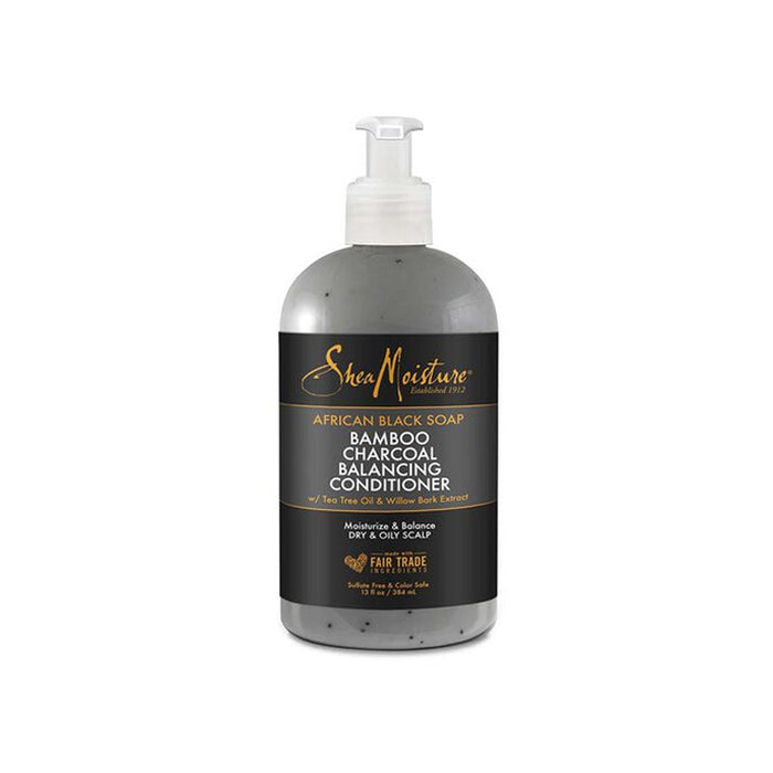 Balsamo riequilibrante al carbone di bambù 384 ml - Shea Moisture - 1