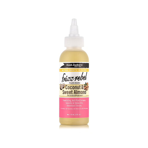 Aceite Antiencrespamiento - Frizz Rebel Cocco e Olio di Mandorle Dolci 118 ml - Aunt Jackie's - 1