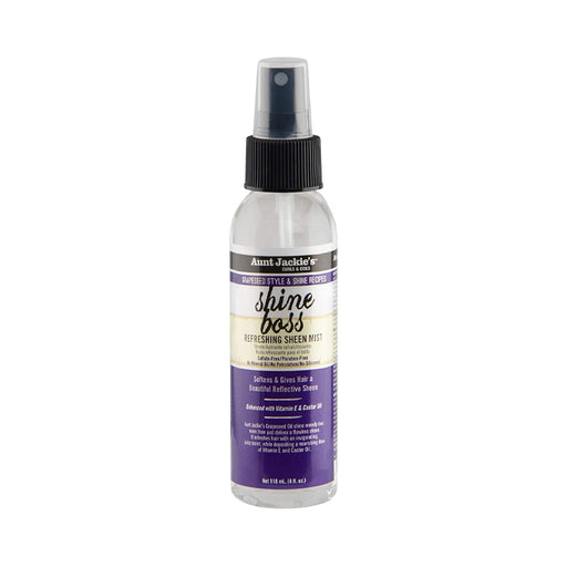 Spray all&#39;olio di semi d&#39;uva - Nebbia rinfrescante per la lucentezza dei semi d&#39;uva Boss 118 ml - Aunt Jackie's - 1