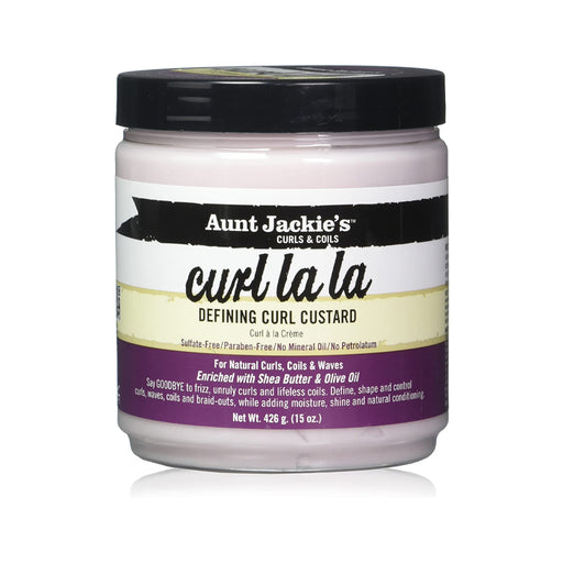 Crema per lo styling - Curl la la Defining Curl Custard 426 G - Aunt Jackie's - 1