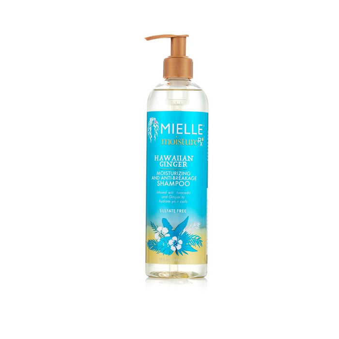 Shampoo idratante anti-rottura allo zenzero hawaiano 355 ml - Mielle - 1