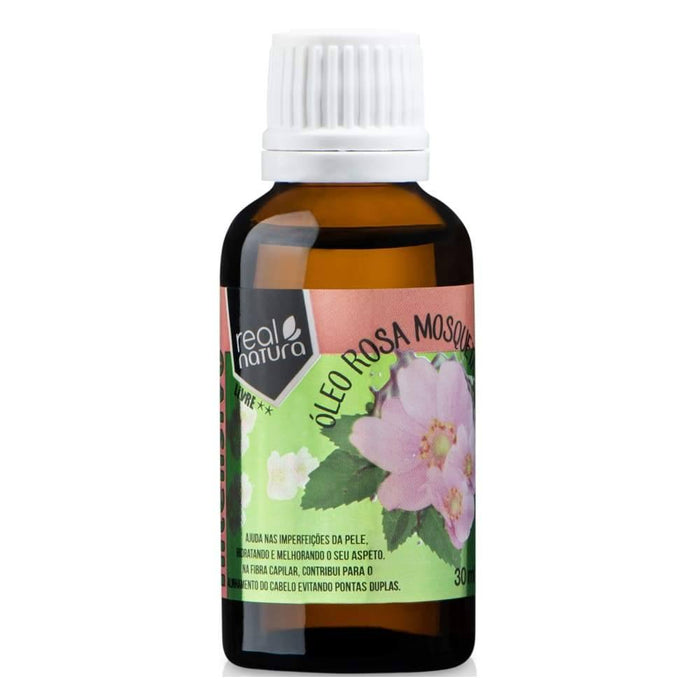 Olio per capelli di Rosa Mosqueta - olio di Rosa Mosqueta 30 ml - Real Natura - 1