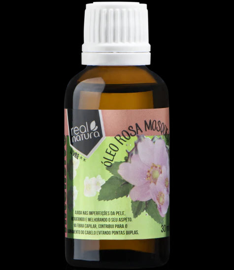 Olio per capelli di Rosa Mosqueta - olio di Rosa Mosqueta 30 ml - Real Natura - 1