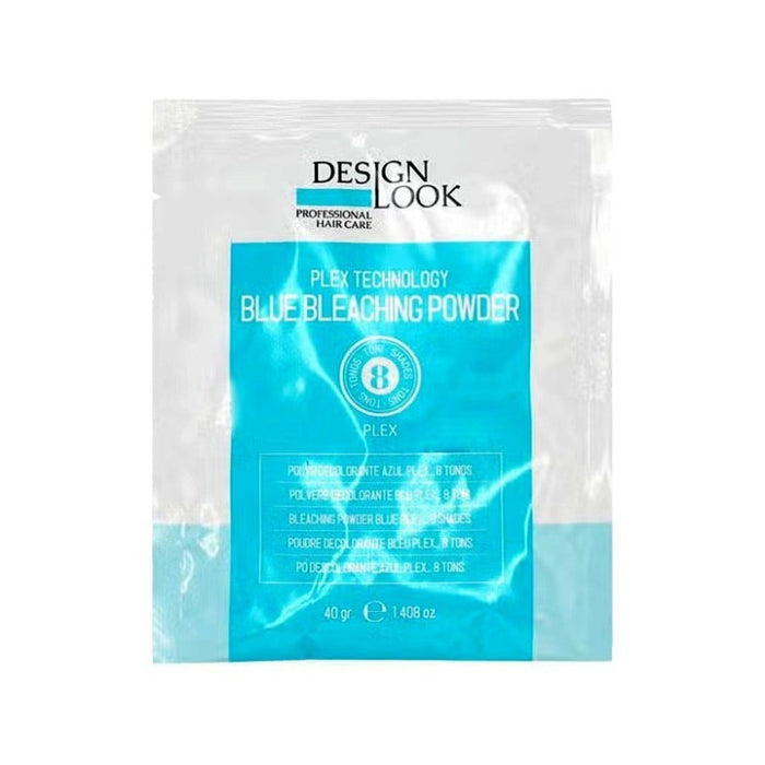 Polvere Decolorante Blu Plex 8 Tonos su 40g - Design Look - 1