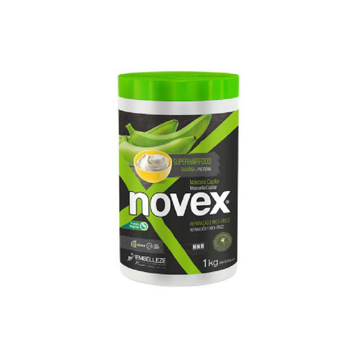 Maschera per capelli profonda Superhairfood Banana+protein da 1kg - Novex - 1