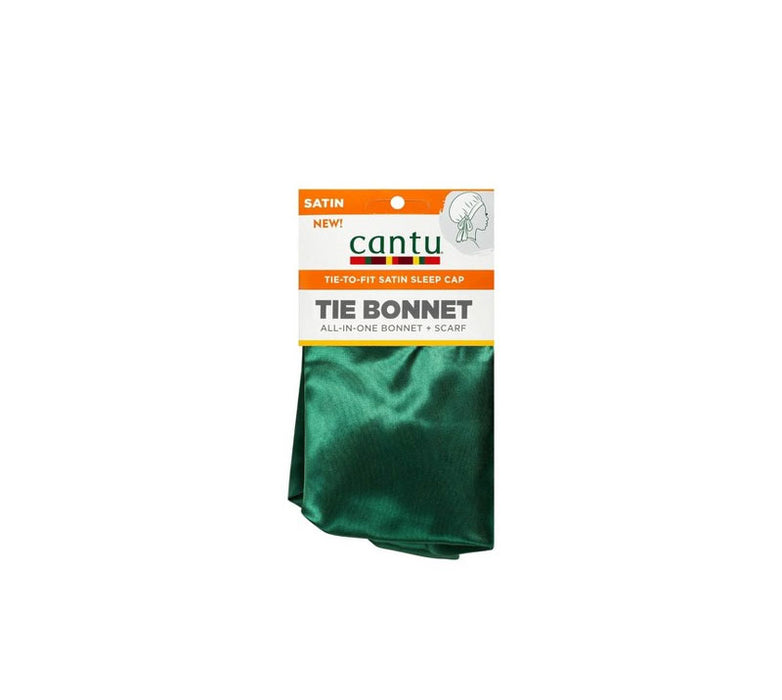 Satin Tie Bonnet All-in-one Bonnet + Scarf - Cantu - 1