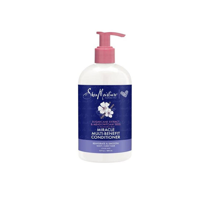 Balsamo miracoloso con estratto di canna da zucchero e semi di prato di Limnanthes 384ml - Shea Moisture - 1