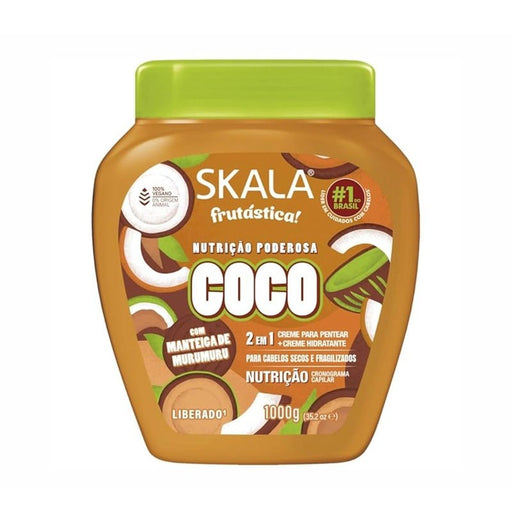 Crema condizionante al cocco 2 in 1 Fruttastica 1000 ml - Skala - 1