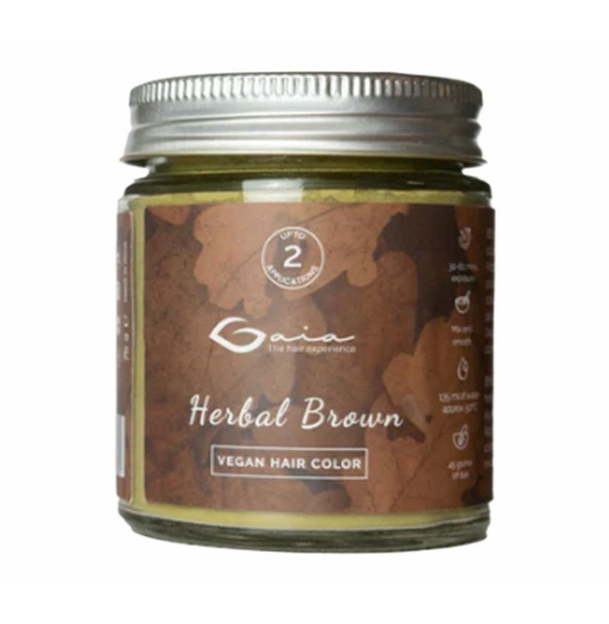 Henné Erboristico Marrone - 75gr - Gaia Henna - 1