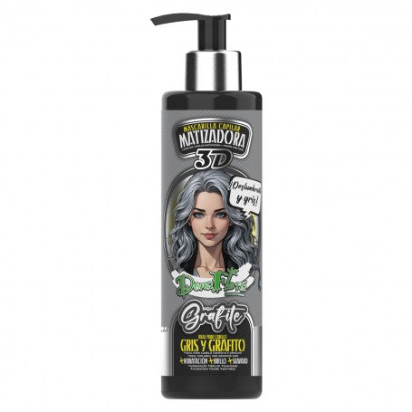 Maschera Colorante - 300 ml - Dona Flora | Colori Vibranti e Cura dei Capelli - Dona Flora : Grafite - 1
