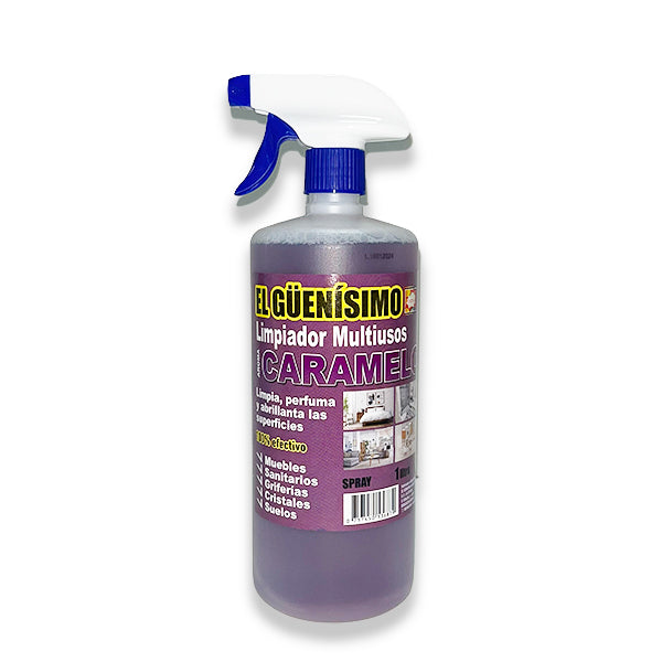 Detergente Multiuso in Spray 1000ml - Caramello - El Guenisimo - 1