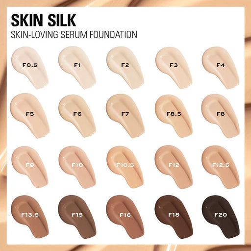 Fondotinta Skin Silk Serum 23ml - Make Up Revolution - 1