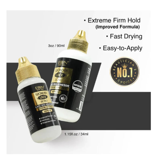 Colla liquida per Parrucche Wonder Lace Bond - Ebin New York - 1