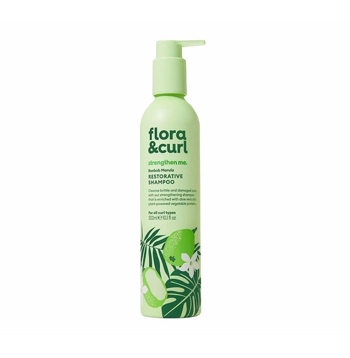 Shampoo Restauratore Baobab Marula 300 ml - Flora Curl - 1