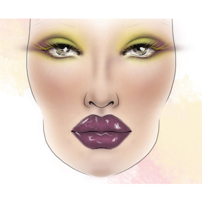 Face Chart PRO - Modello di viso per il trucco - Facechart - 1