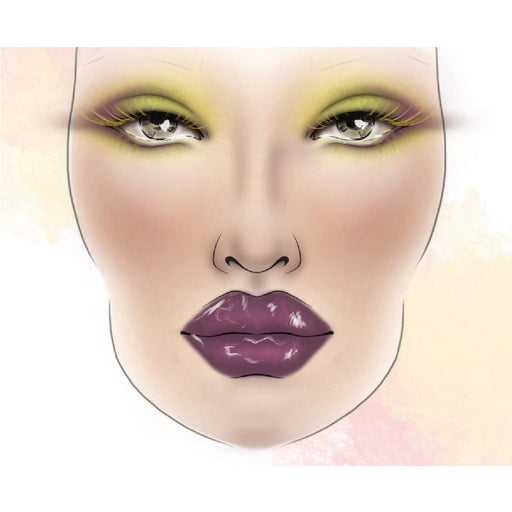 Face Chart PRO - Modello di viso per il trucco - Facechart - 1