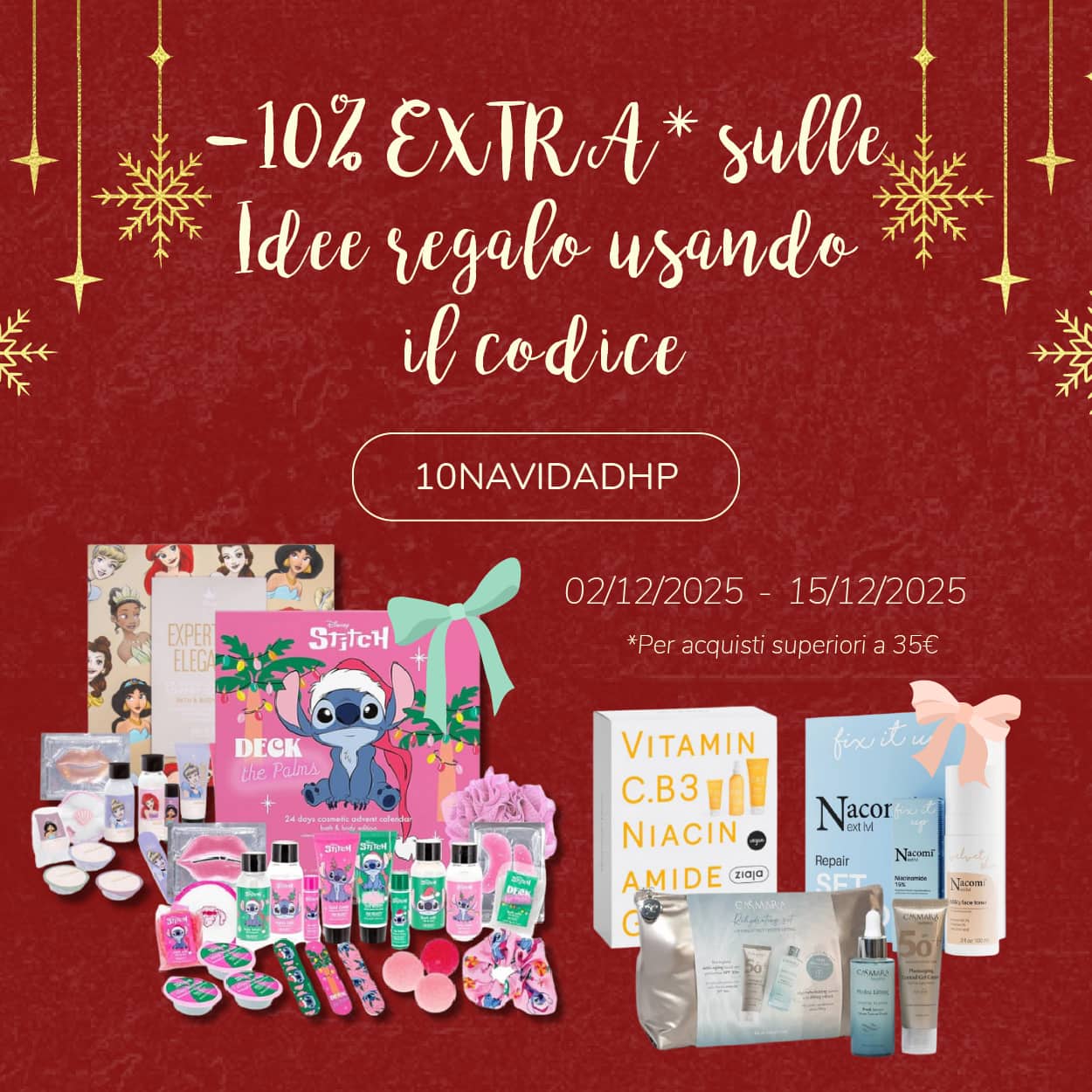 -10% EXTRA su Idee regalo 🎄❤️
