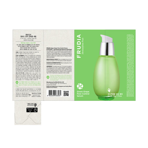Siero per il controllo dei pori dell&#39;uva 50 gr - Frudia - 1