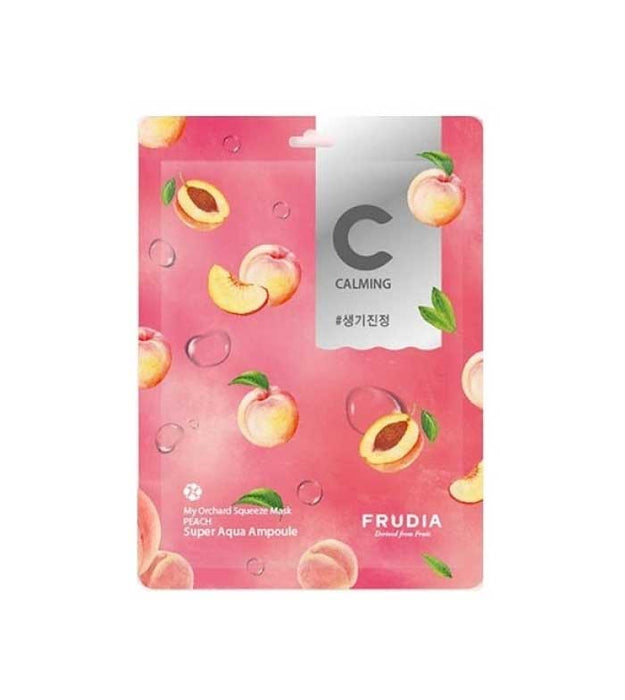 Maschera viso lenitiva alla pesca: 21 ml - Frudia - 1