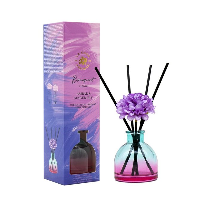 Mikado Bouquet Fiore Gelsomino 40ml - Flor de Mayo : Ámbar Y Ginger Lily 40ml - 1