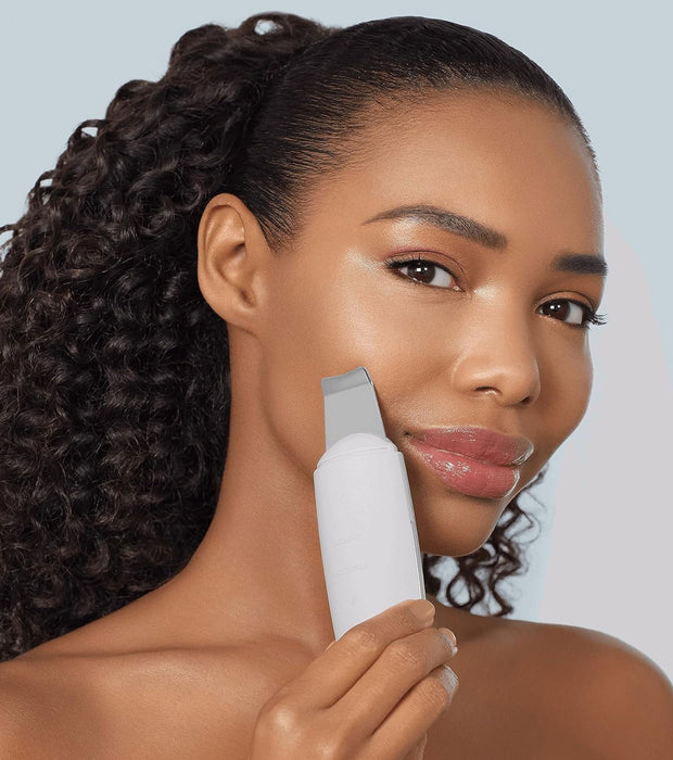 Spazzola per la pelle a microcorrente - Punti neri - Geske : White Rose Gold - 6