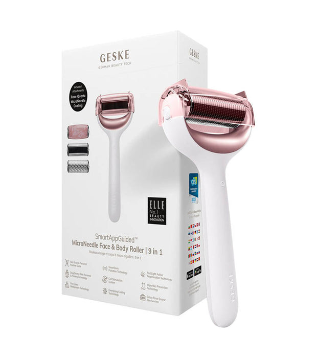 Rullo facciale a microneedle - Geske : White Rose Gold - 1