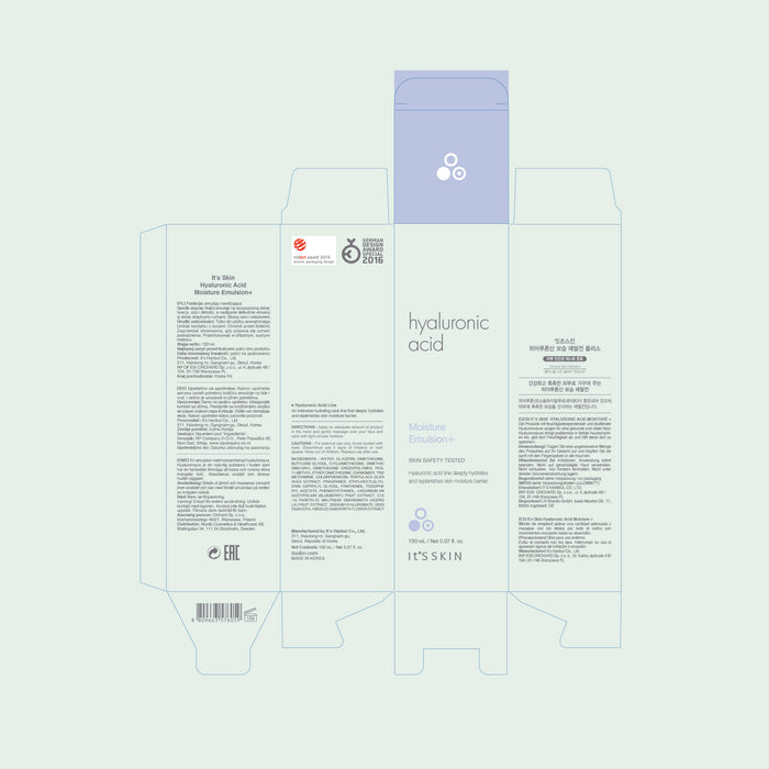 Emulsione idratante di acido ialuronico - Its Skin - 2