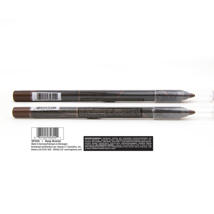 Matita Eyeliner Gel Glide - L.A. Girl : Deep Bronze - 2