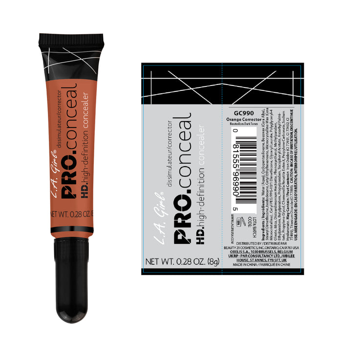 Correttore Liquido - Correttore Pro Conceal Hd - L.A. Girl : Orange corrector - 2