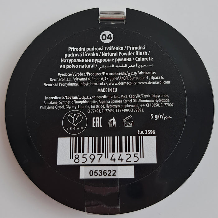 Fard in polvere naturale Dermacol - Dermacol : 04 - 2