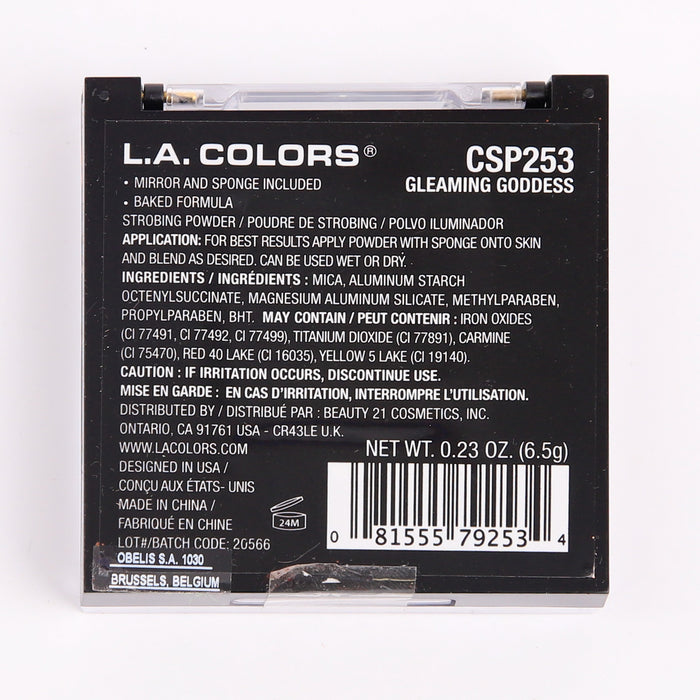 Evidenziatore in polvere stroboscopica - L.A. Colors : Gleaming Goddess - 2