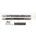 Matita Eyeliner Gel Glide - L.A. Girl : Silver Streak - 2