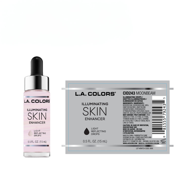 Illuminatore liquido Skin Enhancer - L.A. Colors : Moonbeam - 2