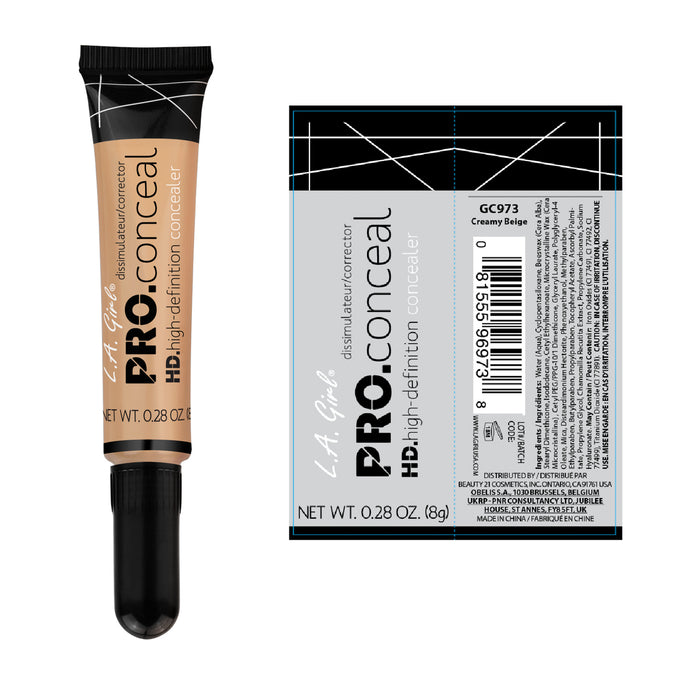 Correttore Liquido - Correttore Pro Conceal Hd - L.A. Girl : Creamy Beige - 2