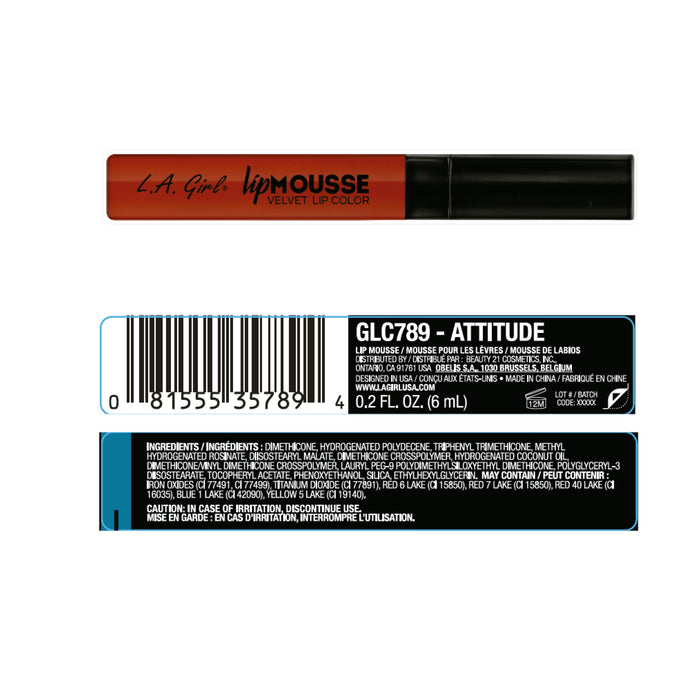 Labbra liquide - Mousse labbra - L.A. Girl : Atittude - 3