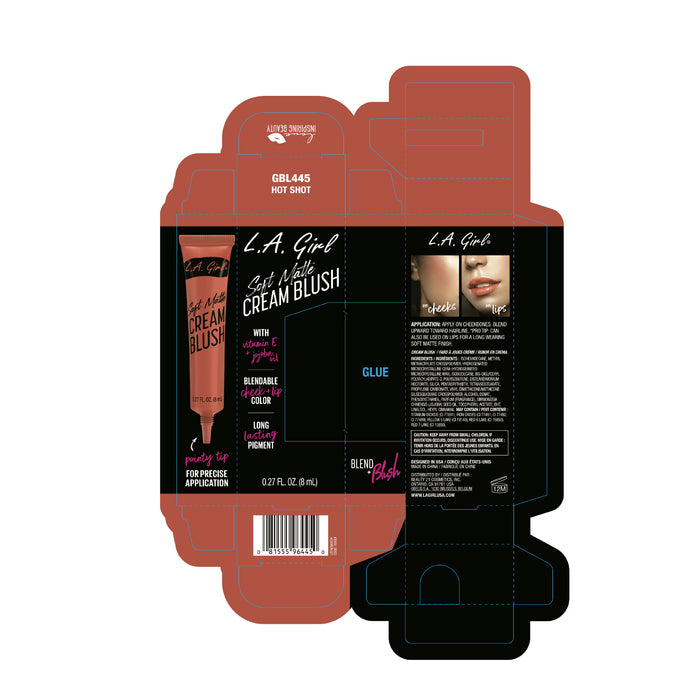 Fard in crema morbida e opaca - L.A. Girl : Hot Shot - 2