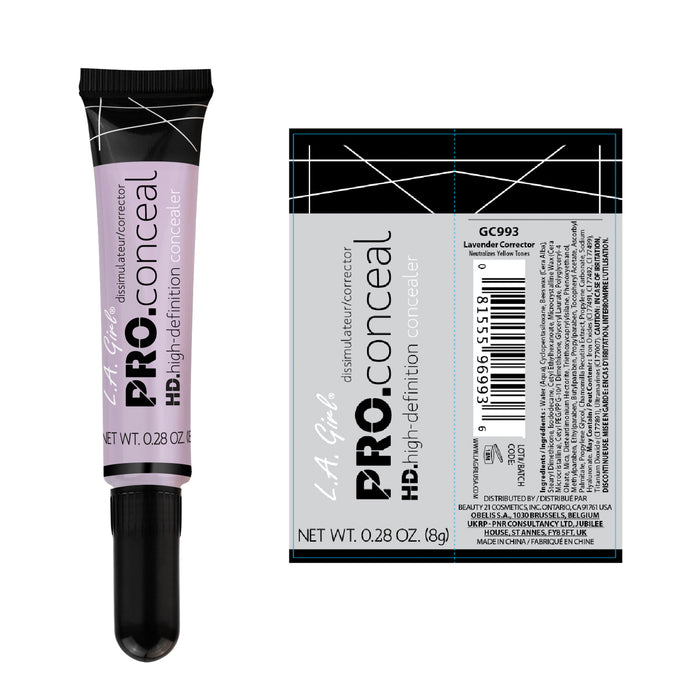 Correttore Liquido - Correttore Pro Conceal Hd - L.A. Girl : Lavender - 2