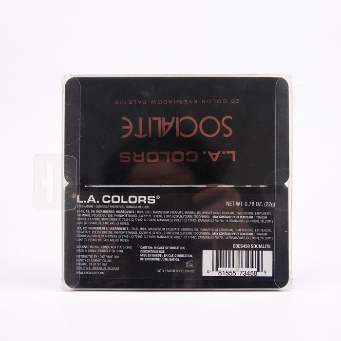 Tavolozze di ombre per feste - L.A. Colors : Paleta de sombras Party - Socialité - L.A. Colors - 3